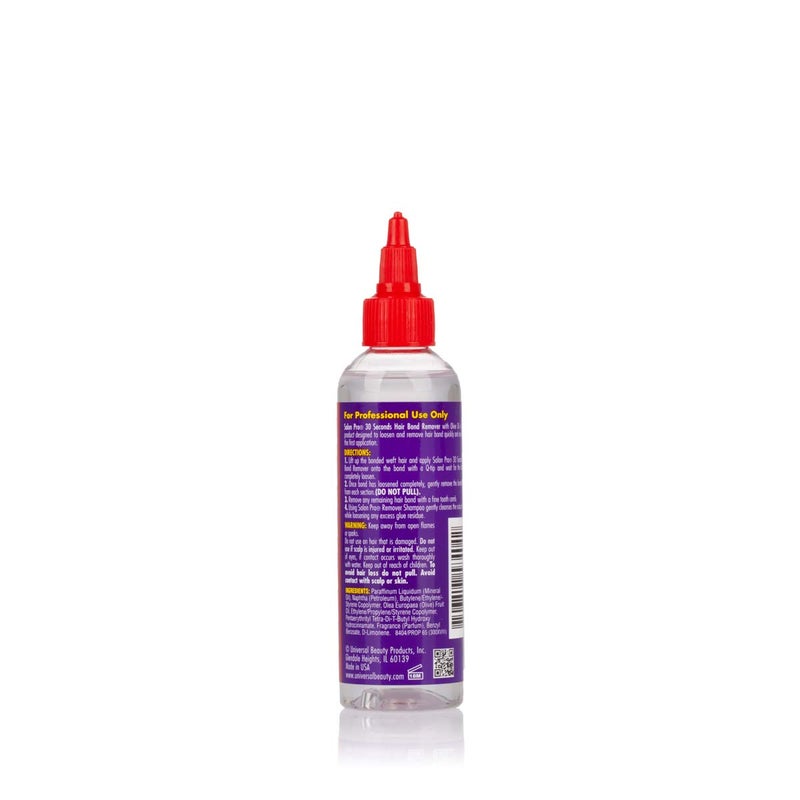 Salon Pro 30 Sec Super Hair Bond Remover - 4oz (115ml) for Quick and Easy Hair Glue Removal - Image 2